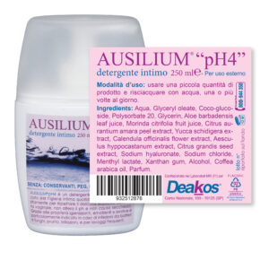 AUSILIUM pH4 Detergente intimo con Calendula e Acido ialuronico - 250 ml
