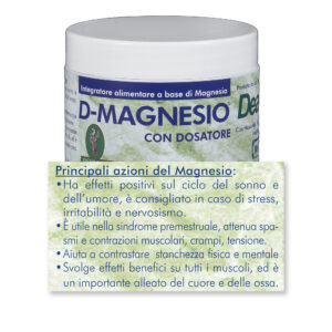 D-MAGNESIO Integratore alimentare con Magnesio - 300 g