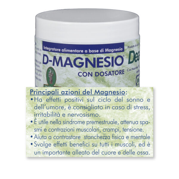 D-MAGNESIO Integratore alimentare con Magnesio - 300 g