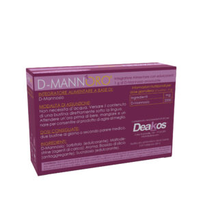 D-MANNORO Integratore alimentare con D-Mannosio orosolubile- 30 bustine