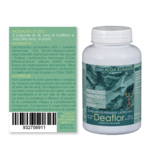 DEAFLOR 180 Integratore alimentare con probiotici - 180 capsule