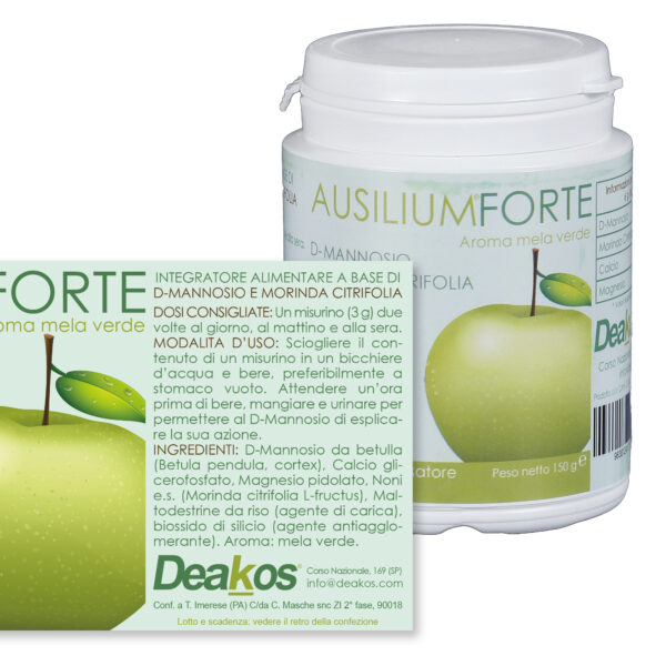 AUSILIUM FORTE 150 G - AROMA CARAMELLO BIONDO Integratore alimentare con D-Mannosio - 50 dosi