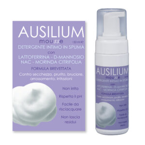 AUSILIUM MOUSSE Detergente intimo con D-Mannosio - 150 ml