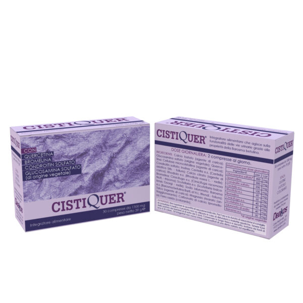 CISTIQUER Integratore alimentare con Quercetina - 30 compresse