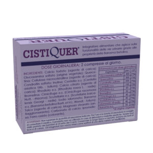 CISTIQUER Integratore alimentare con Quercetina - 30 compresse