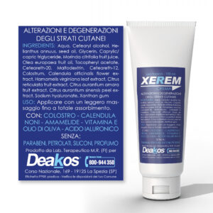 Xerem crema: Dermatiti, bruciore