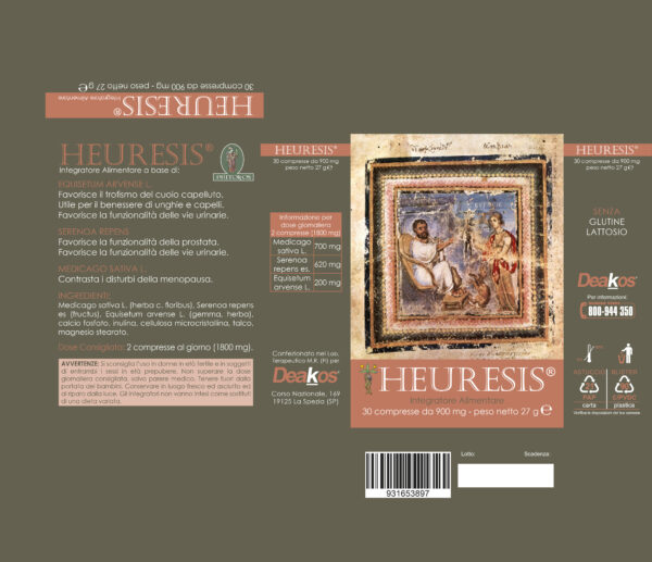 HEURESIS Integratore alimentare con Serenoa - 30 compresse